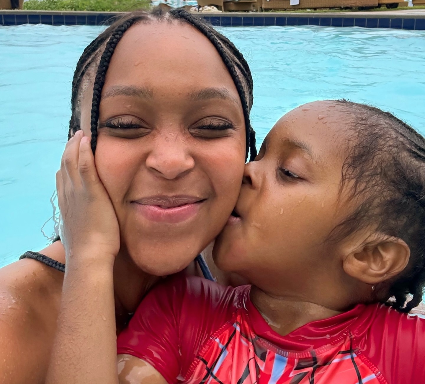 Minnie Dlamini gushes over her Son
