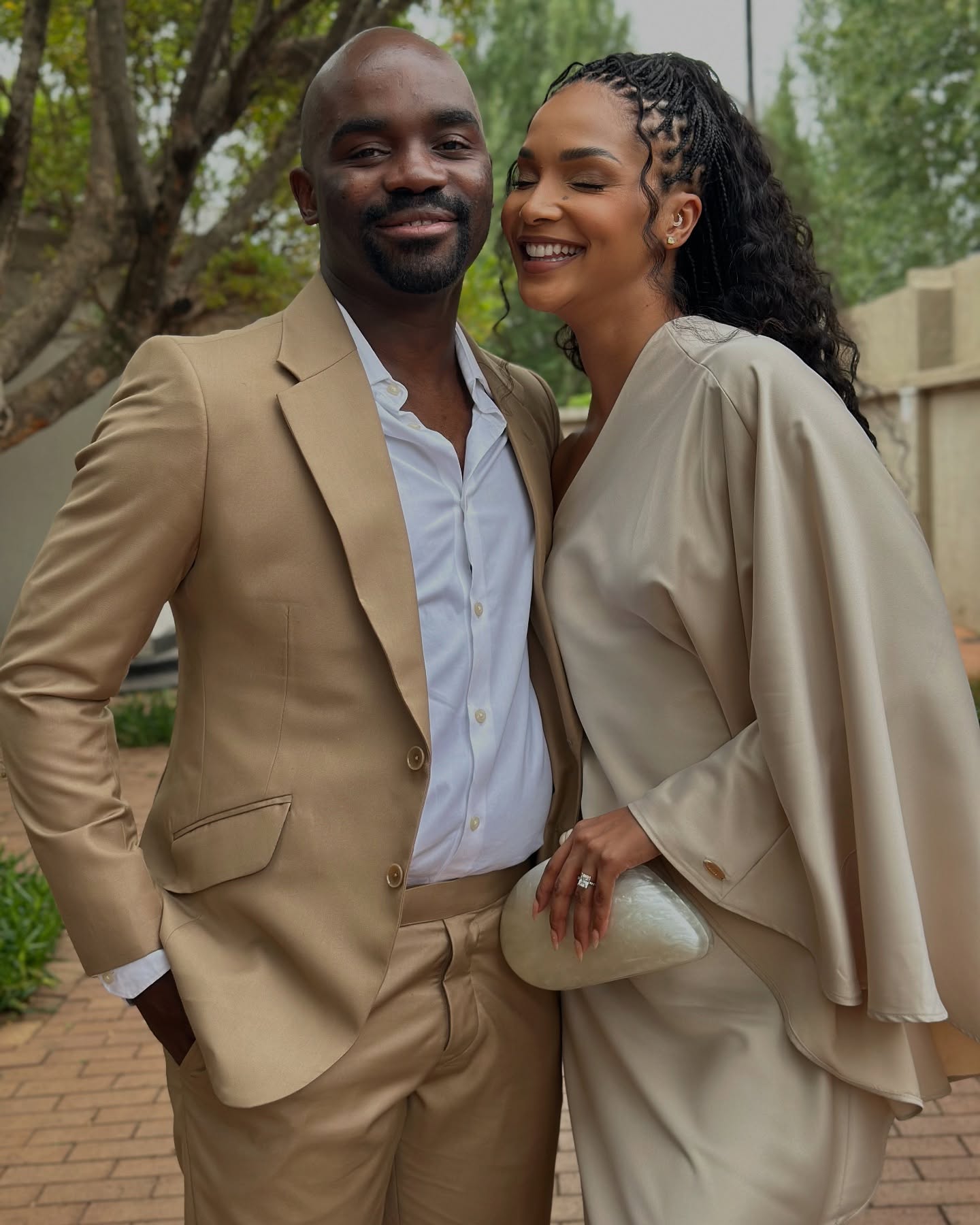Musa Mthombeni and Liesl Laurie