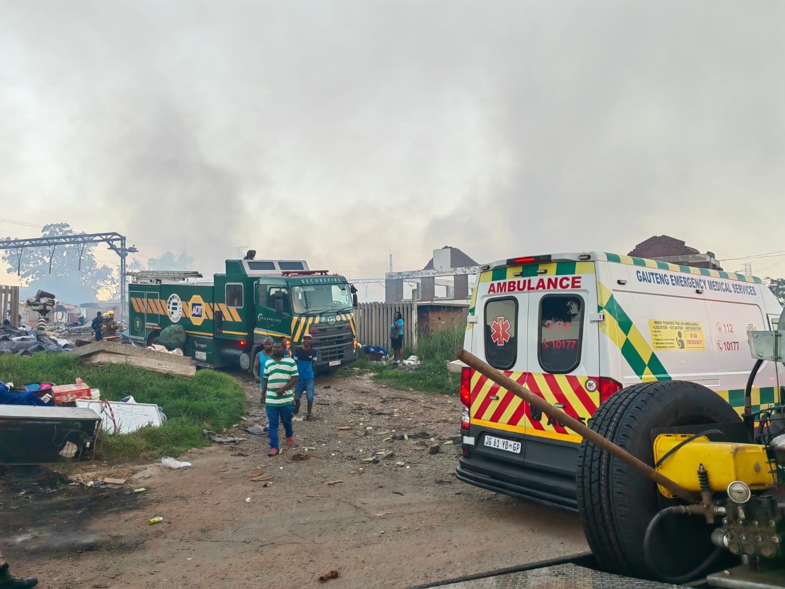 Over 200 families from Selby informal settlement affected by fire