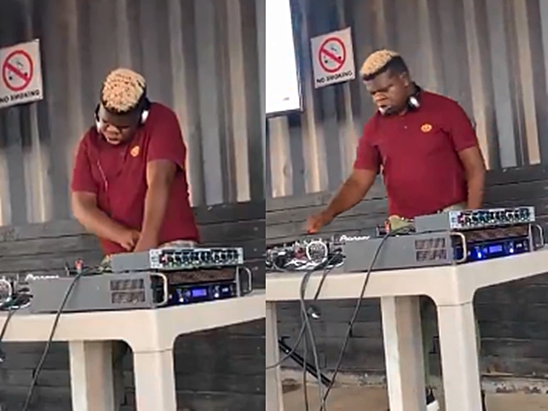 Mzansi reacts to Skomota’s recent DJing video