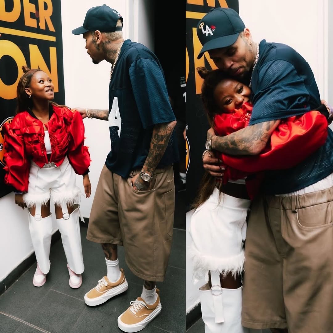 Naledi Aphiwe and Chris Brown