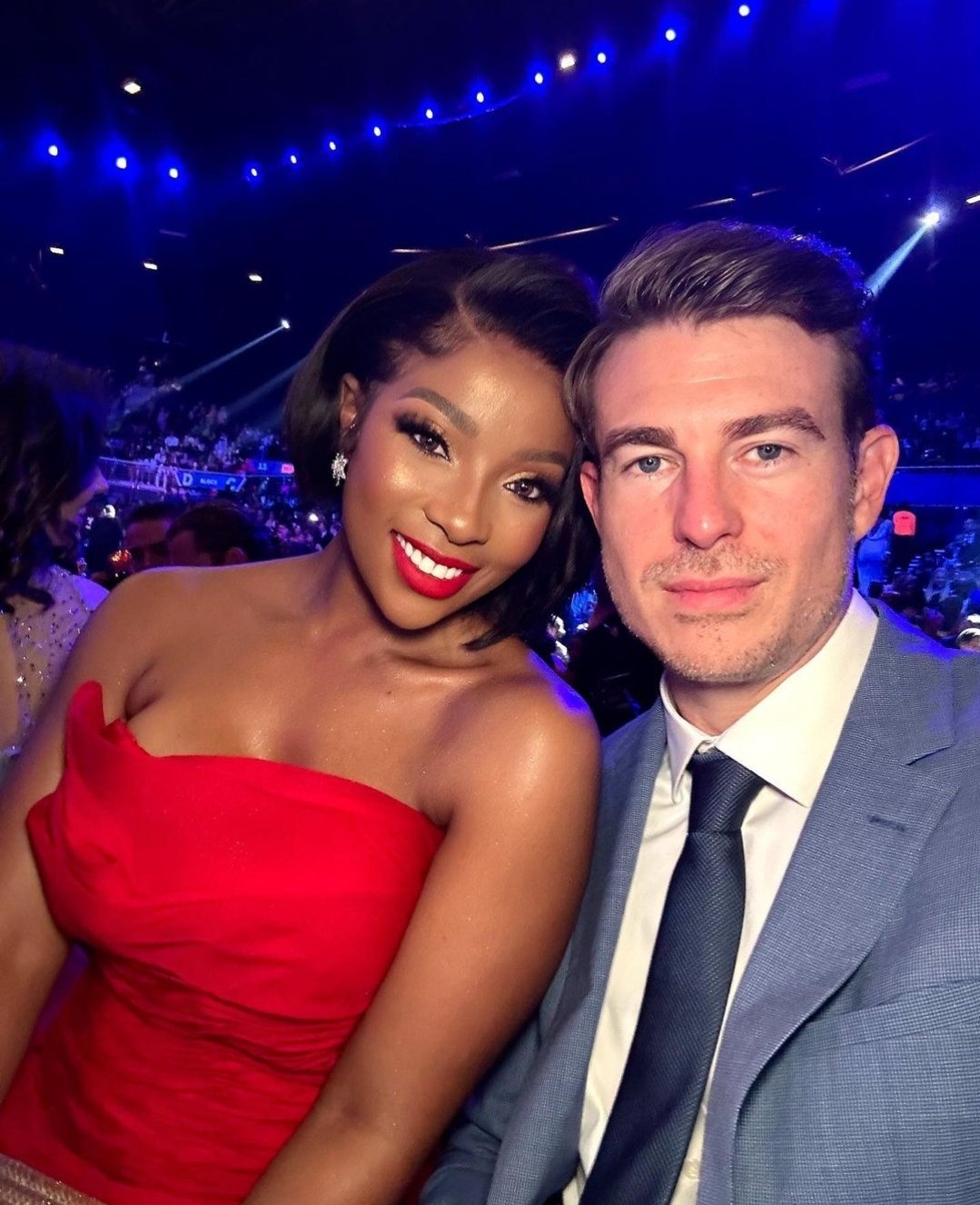 Pearl Modiadie and Jordan Cohen