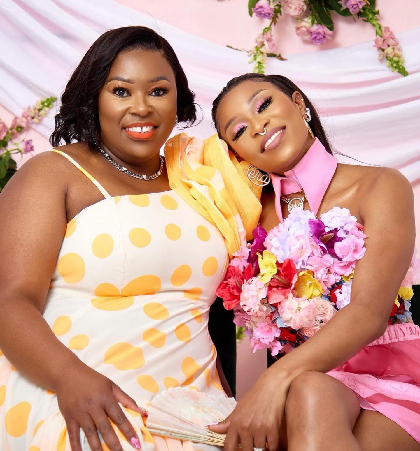 DJ Zinhle celebrates her sister Gugulethu Mtshali