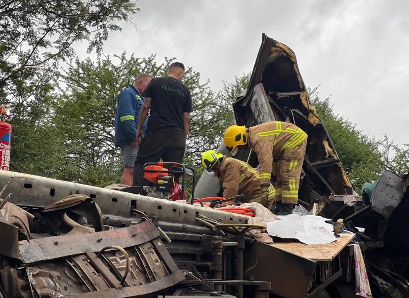 Several left injured after collision of Rovos Rail train and freight train in Zimbabwe