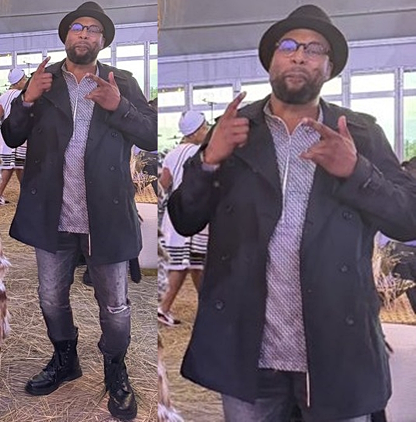 Sizwe Dhlomo hits back after being fired for his outfit at Anele Mdoda’s wedding