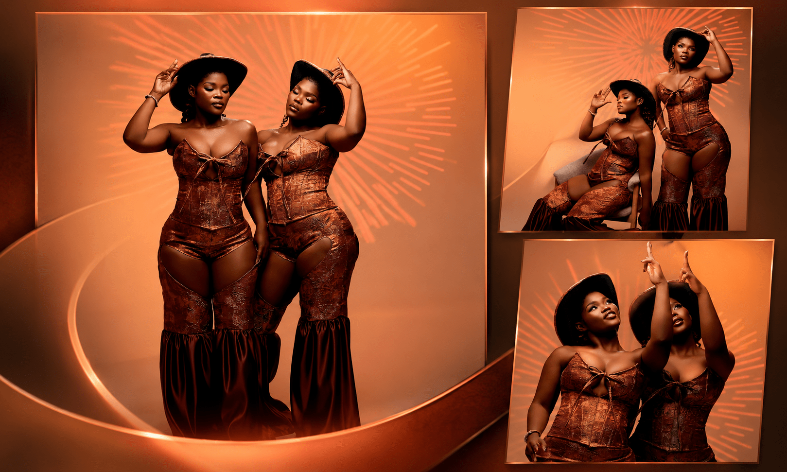 Qwabe Twins Durban July look